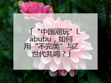 “中国潮玩”Labubu，如何用“不完美”与Z世代共鸣？
