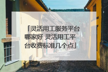 灵活用工服务平台哪家好 灵活用工平台收费标准几个点