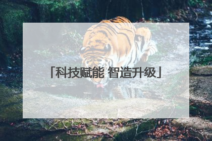 科技赋能 智造升级