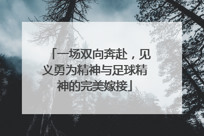 一场双向奔赴，见义勇为精神与足球精神的完美嫁接
