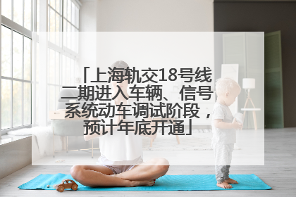 上海轨交18号线二期进入车辆、信号系统动车调试阶段，预计年底开通
