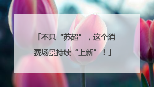 不只“苏超”，这个消费场景持续“上新”！