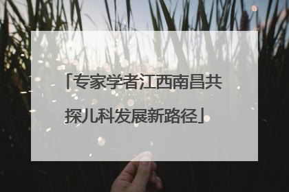 专家学者江西南昌共探儿科发展新路径
