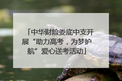 中华财险娄底中支开展“助力高考，为梦护航”爱心送考活动