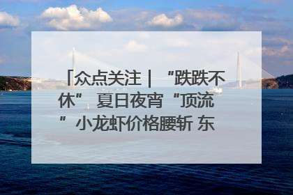 众点关注｜“跌跌不休” 夏日夜宵“顶流”小龙虾价格腰斩 东营人的快乐来了