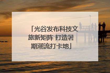 光谷发布科技文旅新矩阵 打造暑期潮流打卡地