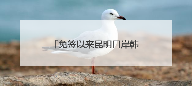 免签以来昆明口岸韩国旅客流量飙升，3.8万韩国人游云南