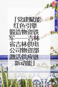 党建赋能 红色引擎锻造物资铁军——吉林省吉林供电公司物资部激活供应链新动能