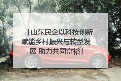山东民企以科技创新赋能乡村振兴与转型发展 助力共同富裕