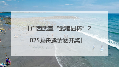 广西武宣“武粮园杯”2025龙舟邀请赛开桨