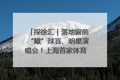 探徐汇｜落地窗前“瞰”球赛、明星演唱会！上海首家体育特色高端酒店亮相