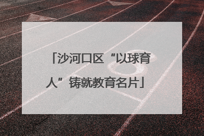 沙河口区“以球育人”铸就教育名片