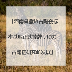 河南省藏协古陶瓷标本基地正式挂牌，助力古陶瓷研究新发展