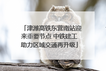 津潍高铁东营南站迎来重要节点 中铁建工助力区域交通再升级