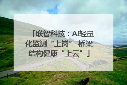 联智科技：AI轻量化监测“上岗” 桥梁结构健康“上云”