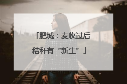 肥城：麦收过后秸秆有“新生”