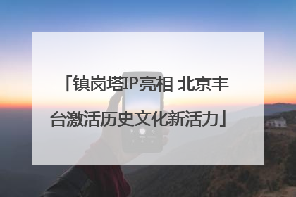 镇岗塔IP亮相 北京丰台激活历史文化新活力