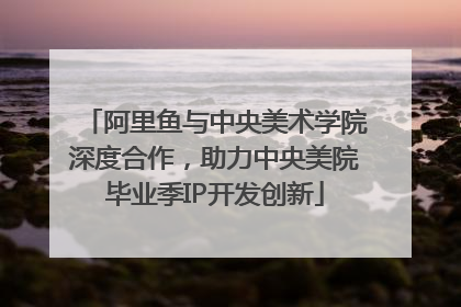 阿里鱼与中央美术学院深度合作，助力中央美院毕业季IP开发创新