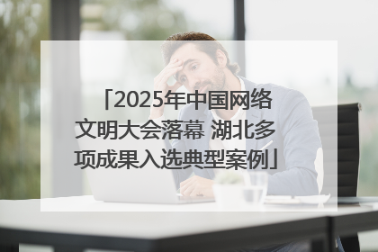 2025年中国网络文明大会落幕 湖北多项成果入选典型案例